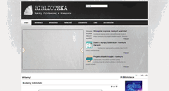 Desktop Screenshot of biblioteka.wieszowa.pl