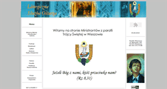 Desktop Screenshot of ministranci.wieszowa.pl